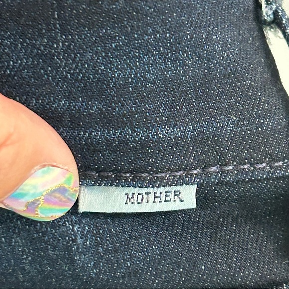 Mother The Mid Rise Dazzler Ankle jeans Now or Never 26 - Picture 11 of 15